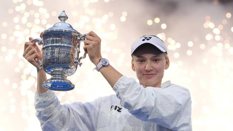 Elena Rybakina es campeona en el Abierto de EU.