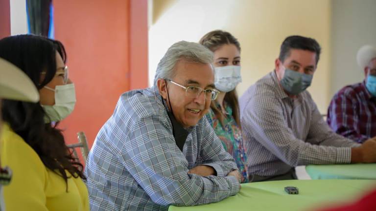 Rocha Moya defiende alianza con el PAS, en su visita al sur de Sinaloa