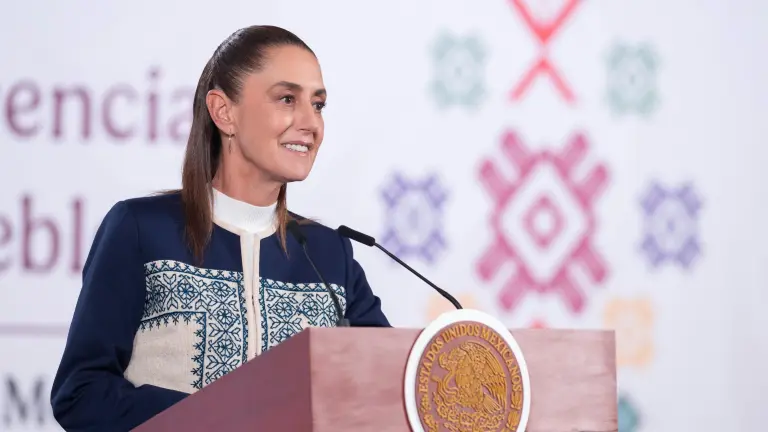 La Presidenta de México Claudia Sheinbaum Pardo destacó el incremento en la recaudación durante 2025.