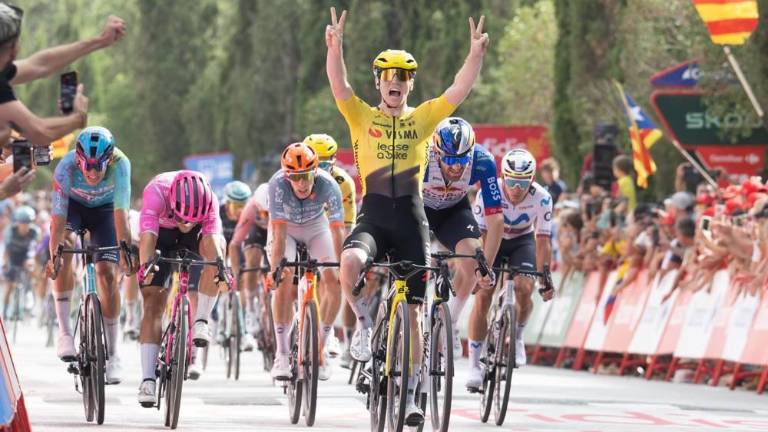 Se corre la quinta etapa de La Vuelta a España.