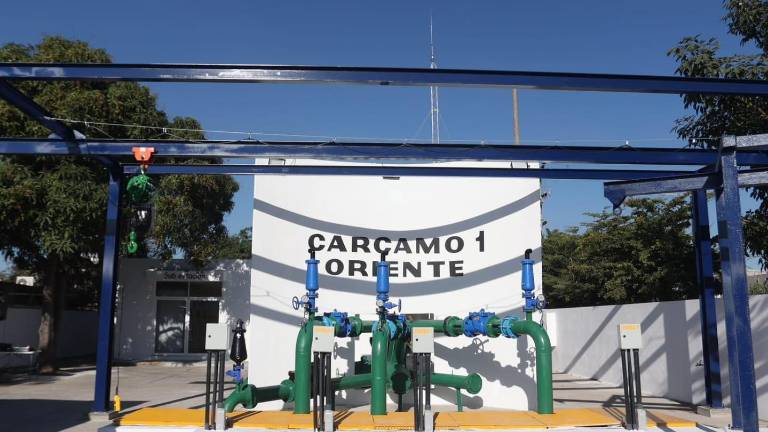 El Gobierno de Mazatlán inauguró la rehabilitación del Cárcamo 1 Oriente, que beneficiará a 15 colonias.