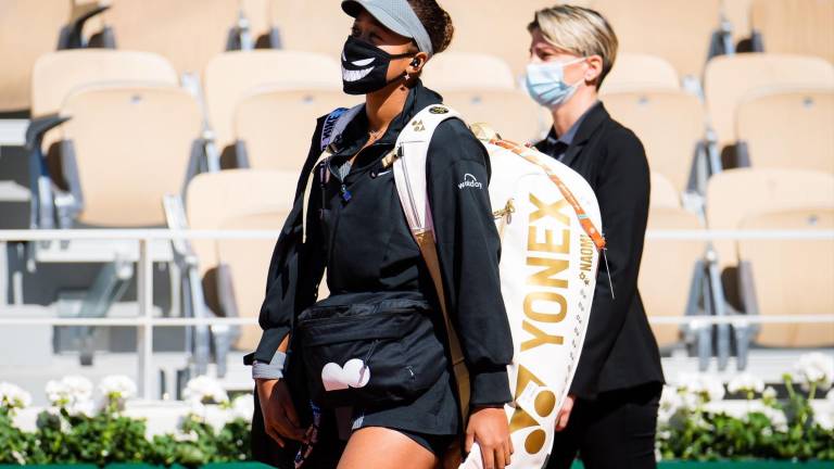 La tenista Naomi Osaka.