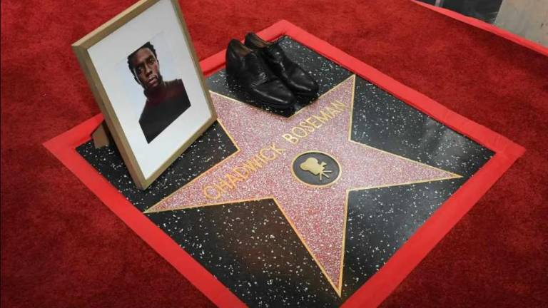 En el Paseo de las Estrellas, el fallecido actor Chadwick Boseman ya tiene la suya.