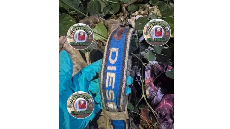 Integrantes del colectivo Por Las Voces Sin Justicia realizaron labores de rastreo en Mazatlán y localizaron restos humanos.