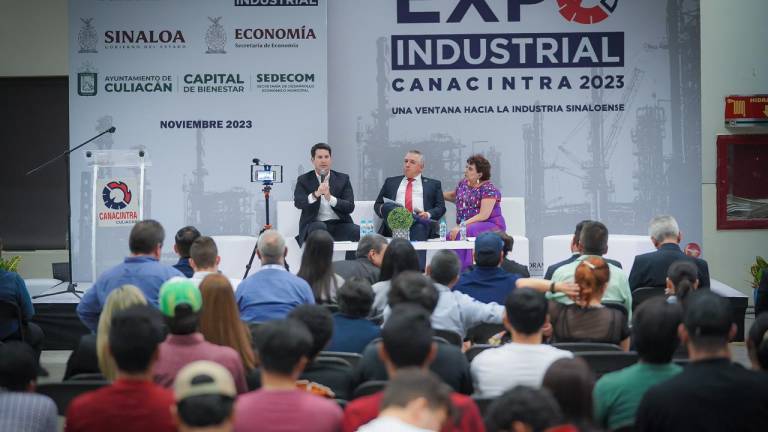 Javier Gaxiola Coppel, Secretario de Economía en Sinaloa, afirma que la entidad está encaminándose hacia su desarrollo industrial.