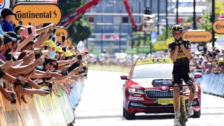 Sepp Kuss se impone en solitario en etapa 15 del Tour de Francia
