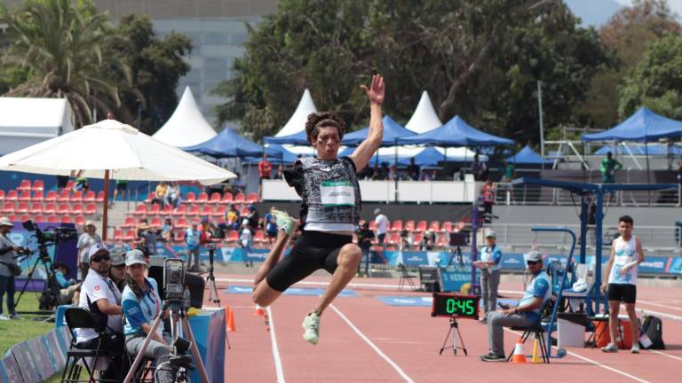 Sinaloense Jesús Jáuregui se queda a un paso del podio en los Parapanamericanos