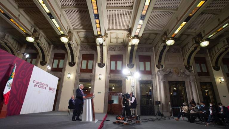 Conferencia mañanera del Presidente Andrés Manuel López Obrador.