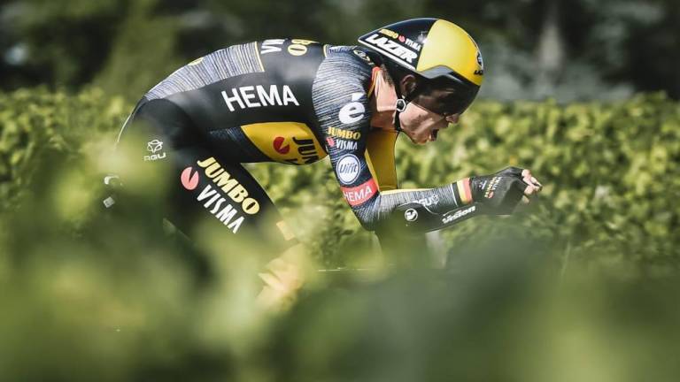 Wout van Aert domina la contrarreloj en el Tour de Francia