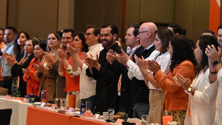 El dirigente nacional Dante Delgado detalló los procesos internos de Movimiento Ciudadano.
