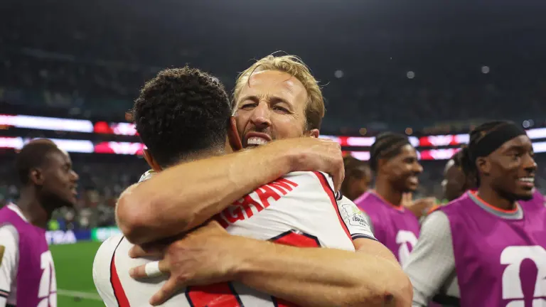 Harry Kane anotó el gol que terminó por marcar la diferencia en favor de Inglaterra sobre México.