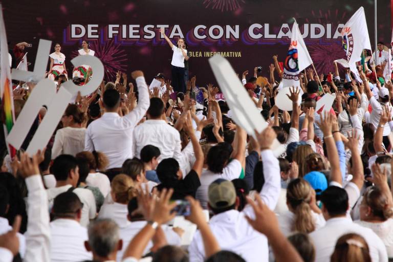‘Es tiempo de mujeres y la 4T’, dice Claudia Sheinbaum en su visita a Culiacán