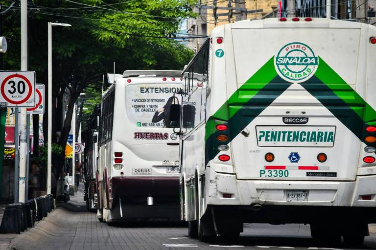 Reitera Gobierno de Sinaloa que no habrá incremento de tarifa de transporte público