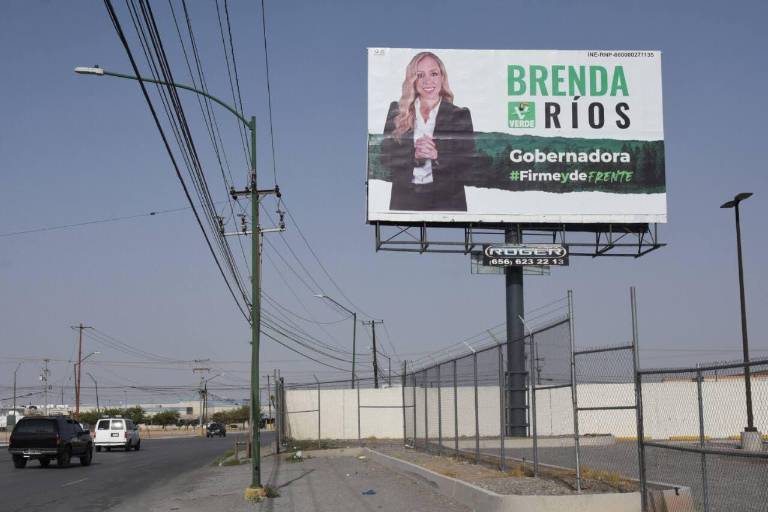 #ChihuahuaVerifica: Candidata del Verde critica espectaculares... pero ella también tiene esos anuncios