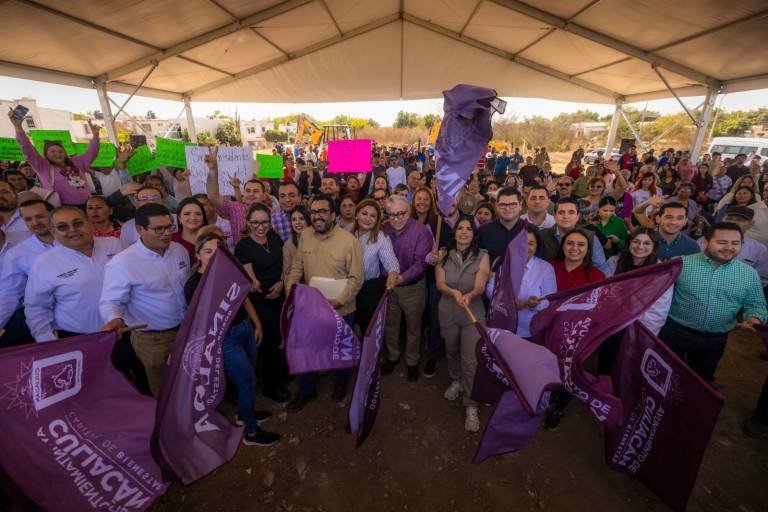 Dan banderazo a la construcción de planta potabilizadora en Culiacán