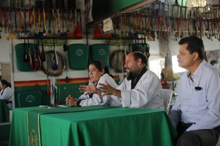 Jesús Reyes del Ángel imparte la filosofía del taekwondo con seminario