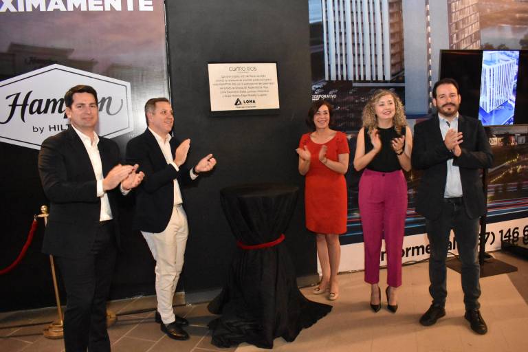 Colocan primera piedra del Hotel Hampton Inn by Hilton en Culiacán