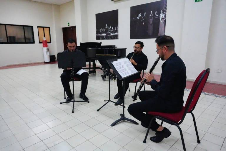 Recitales de clarinete, fagot y guitarra cautivan al público en el Museo de la Música