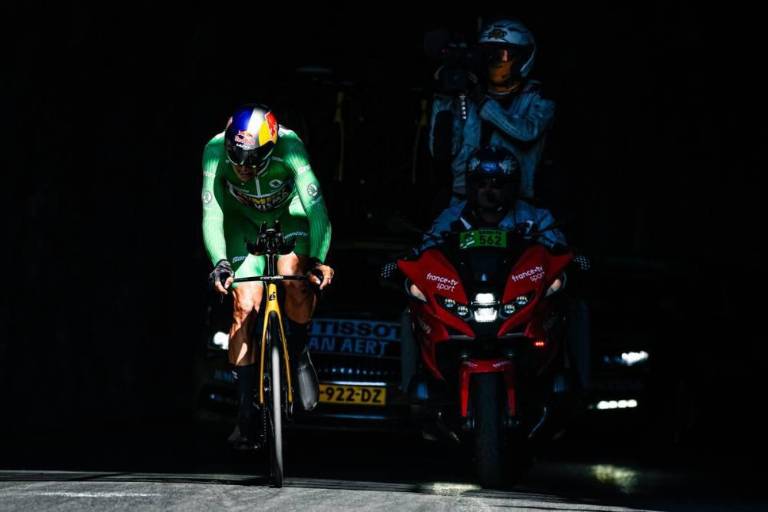 Wout van Aert se apunta la contrarreloj del Tour de Francia