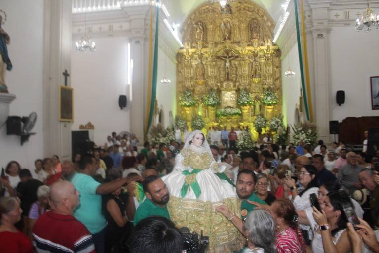 Estiman aumento de hasta 80% en asistencia a fiestas de Nuestra Señora del Rosario