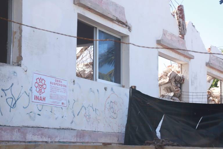 Suspenden demolición de la Casa del Marino, en Mazatlán