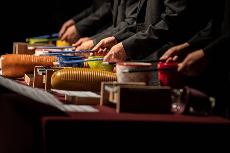 Van las percusiones de SAFA y Sabaiba Teatro a la colonia Amistad