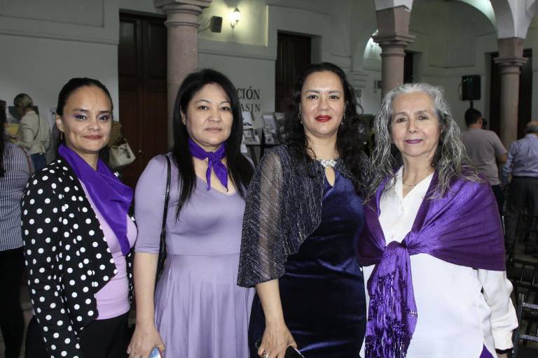 Reconocen a 46 mujeres sinaloenses por su contribución y legado a la sociedad