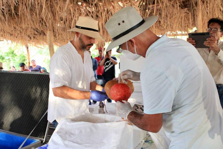 En ceremonia histórica, pueblo yaqui recibe el Maaso Koba y objetos ceremoniales repatriados desde Suecia