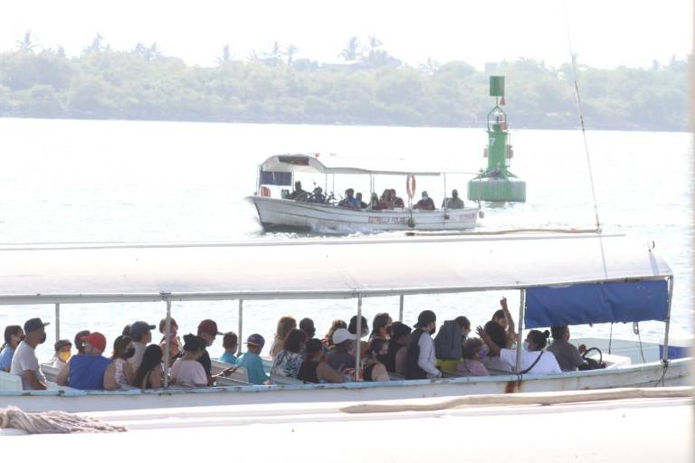 Crece demanda de traslados a la Isla de la Piedra; esperan más visitantes por el ‘puente’