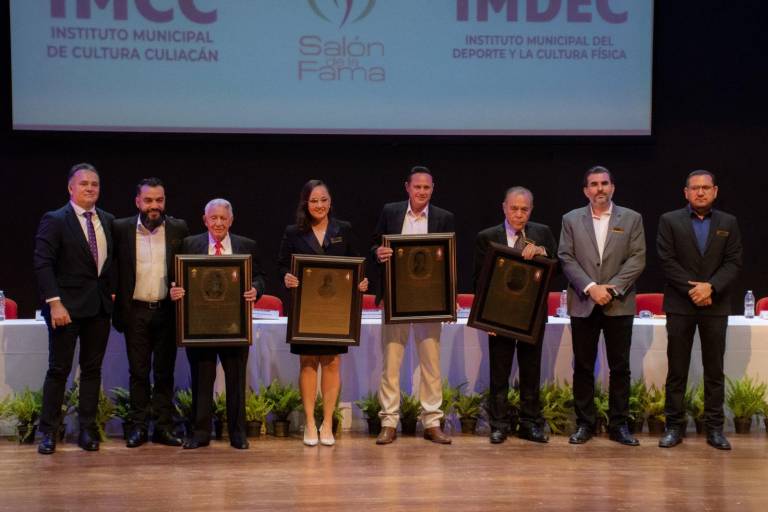 Ingresan cuatro nuevos miembros al Salón de la Fama al Mérito Deportivo Culiacán 2024