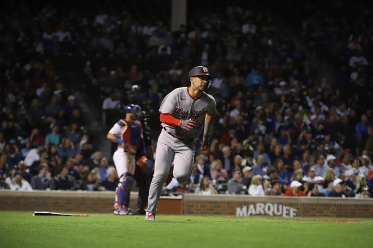 Joey Meneses dispara su tercer jonrón del año para darle la victoria a los Nacionales de Washington