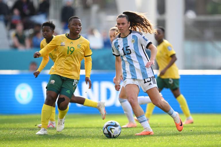 Argentina encuentra el empate ante Sudáfrica