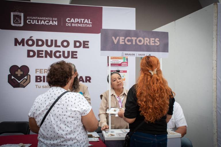 Arranca Feria del Bienestar en Culiacán con consultas gratuitas de psicología, odontología o nutrición