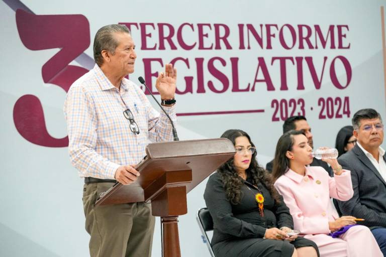 En último informe de labores, admite Diputado de Morena que quedaron a deber con sectores primarios