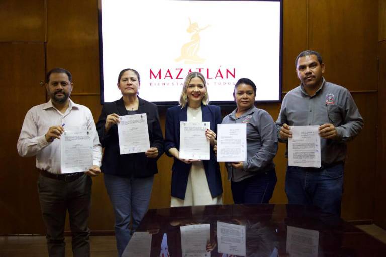 Gobierno de Mazatlán y STASAM acuerdan aumento salarial para trabajadores en 2025