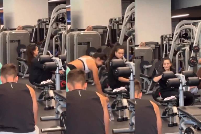 Captan a Rosalía entrenando en un gimnasio en la Ciudad de México