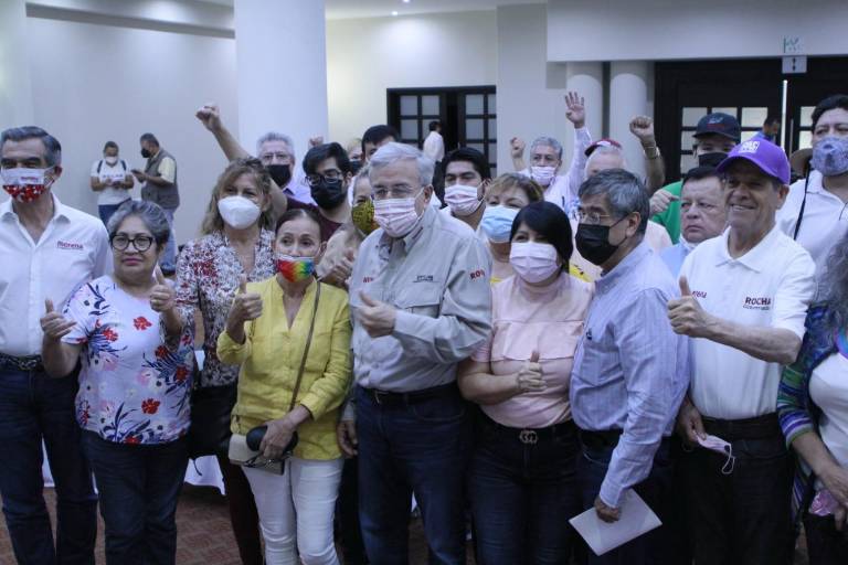 Rocha Moya se reúne con activistas de derechos humanos, promete un gobierno sensible a las causas