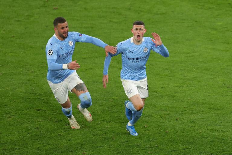 Manchester City remonta y asegura las semifinales en la Champions
