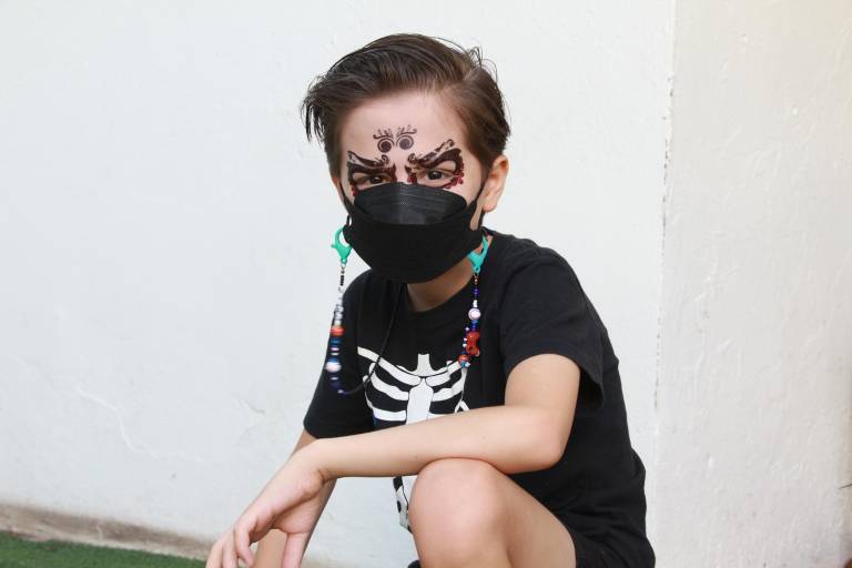 Recuerdan a los fieles difuntos en la Escuela Activa Integral