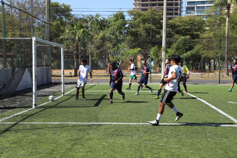 Realiza INE cuadrangular de futbol 7 para incentivar la participación ciudadana
