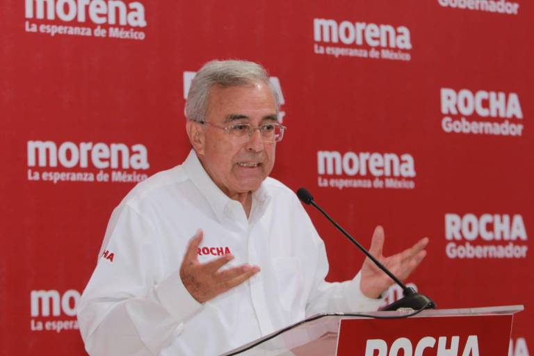 Rocha Moya presenta plan de trabajo para Sinaloa a implementar si gana las elecciones