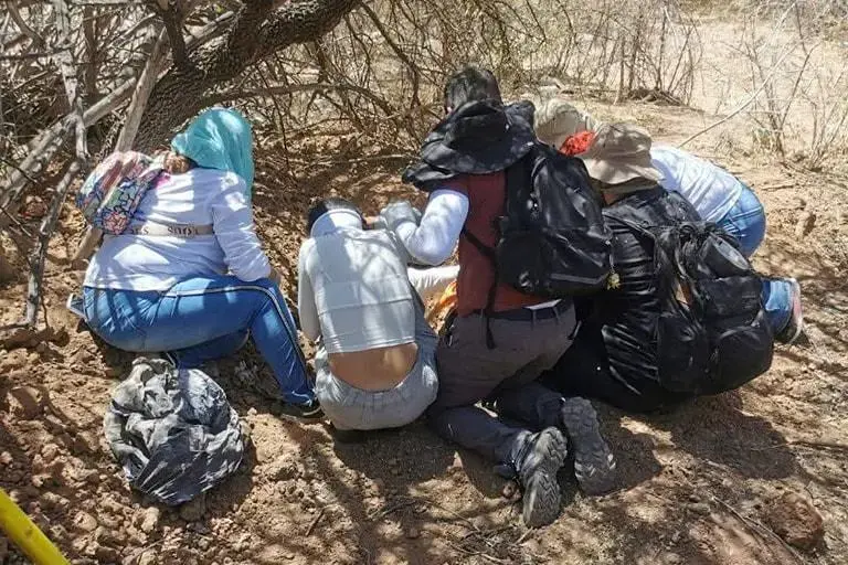 Madres buscadoras piden realizar una segunda búsqueda en fosa clandestina donde localizaron 17 cuerpos en Irapuato, Guanajuato