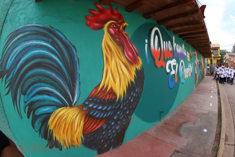 Inauguran el mural ‘¡Qué bonito es El Quelite!’