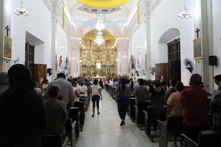 Habrá misas por Navidad este lunes en el Santuario de Nuestra Señora del Rosario