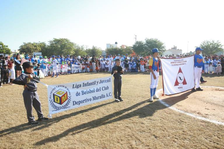 Inauguran edición 50 de Beisbol Infantil y Juvenil del Muralla