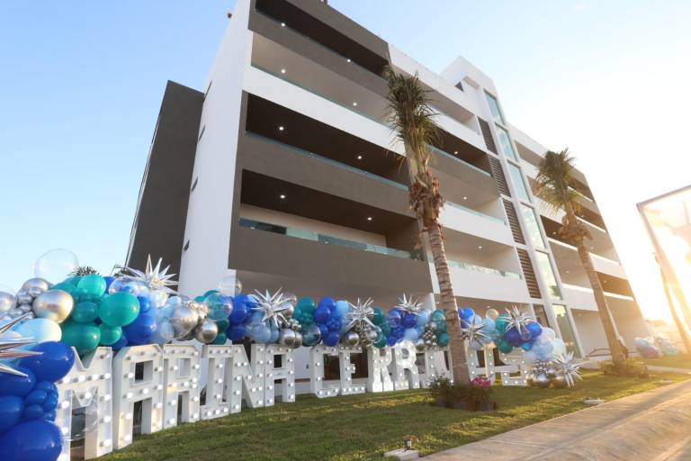 Inauguran la primera torre de Marina Cerritos Condominios en Mazatlán