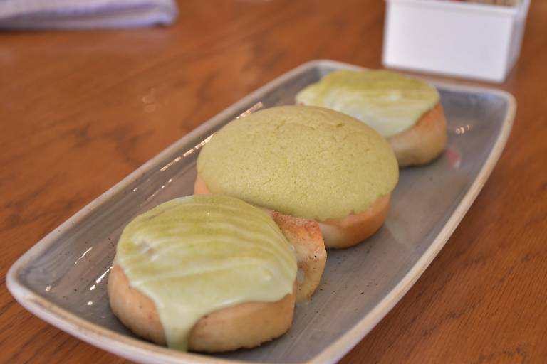 Disfrutan de un perfecto Matcha con el Chef Ignacio Osuna y Fernanda Peña