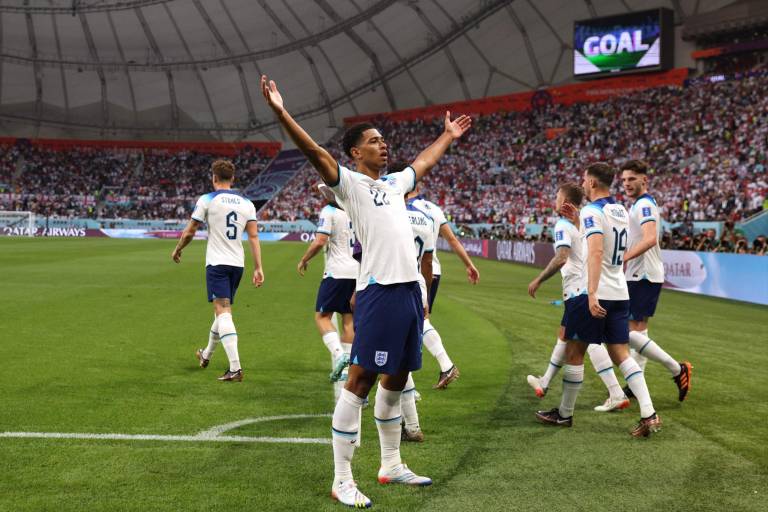 Inglaterra se da festín de goles ante Irán en su debut en Qatar 2022