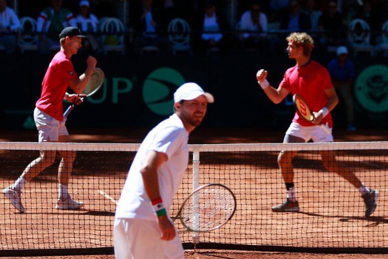Sinaloense Hans Hach y México pierden 1-3 ante Dinamarca en la Copa Davis