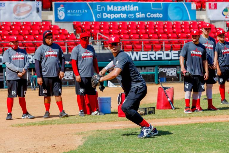 Venados de Mazatlán sostienen última práctica previo a su primer interescuadras